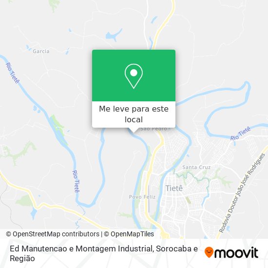 Ed Manutencao e Montagem Industrial mapa