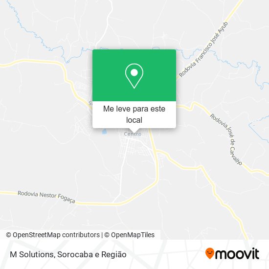 M Solutions mapa