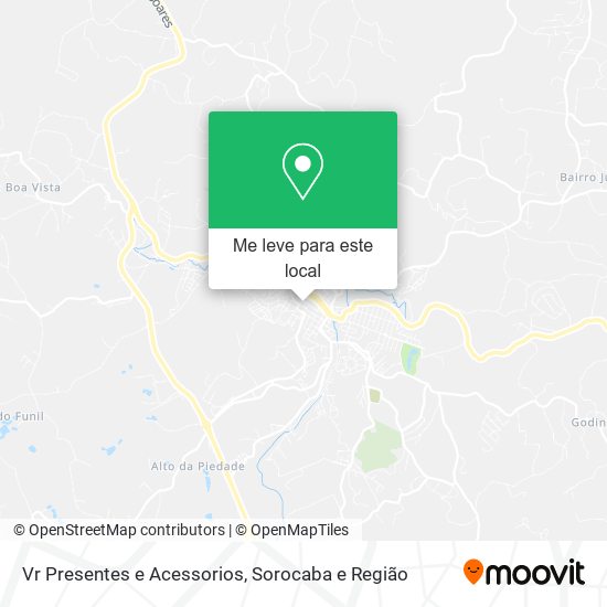 Vr Presentes e Acessorios mapa