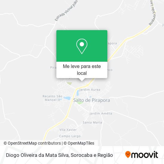 Diogo Oliveira da Mata Silva mapa