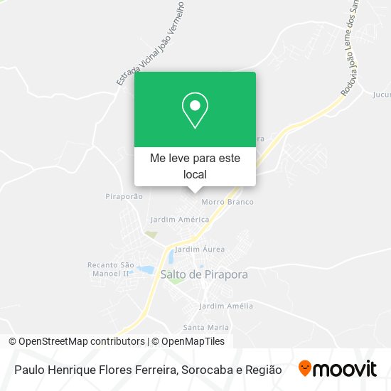 Paulo Henrique Flores Ferreira mapa