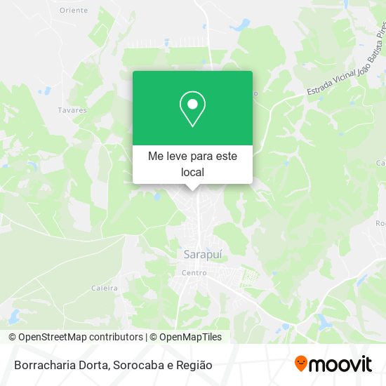 Borracharia Dorta mapa