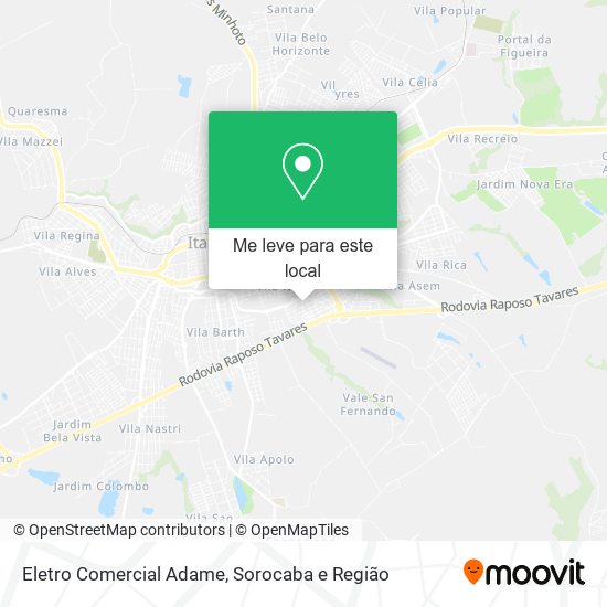 Eletro Comercial Adame mapa