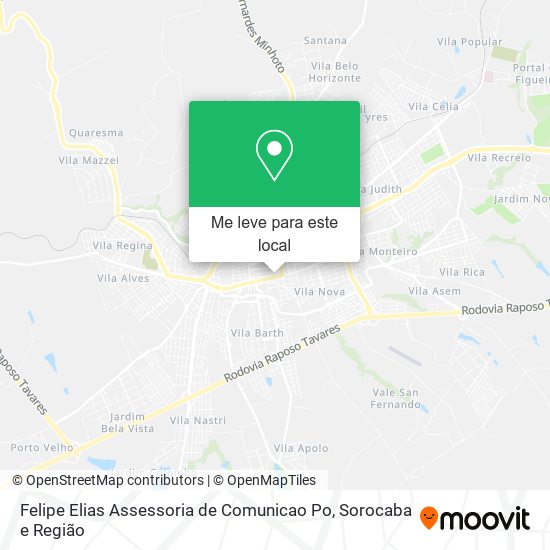 Felipe Elias Assessoria de Comunicao Po mapa