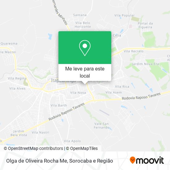 Olga de Oliveira Rocha Me mapa