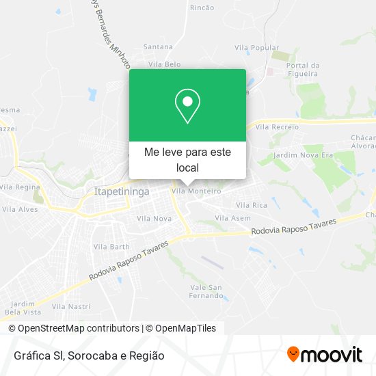 Gráfica Sl mapa