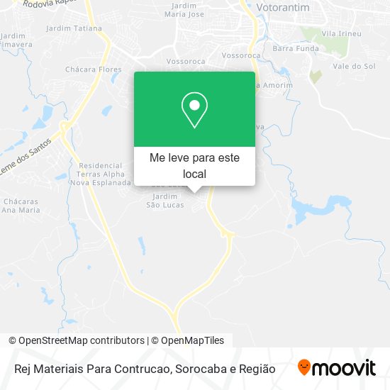 Rej Materiais Para Contrucao mapa