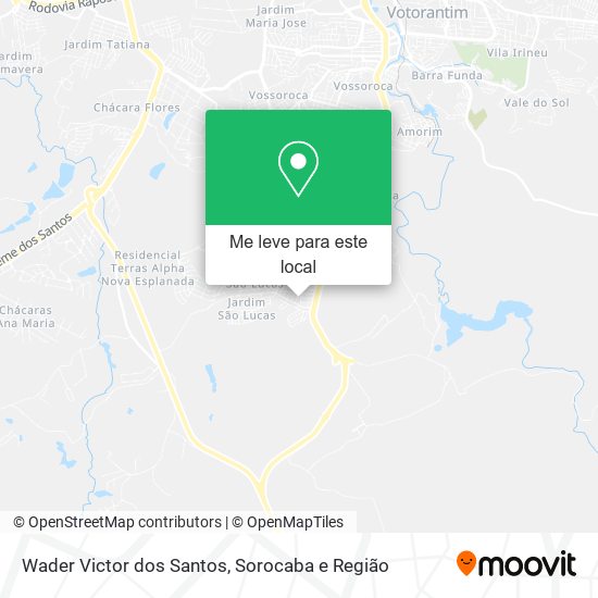 Wader Victor dos Santos mapa