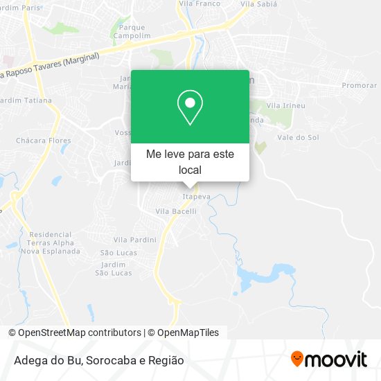 Adega do Bu mapa
