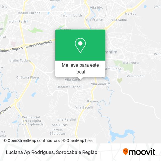 Luciana Ap Rodrigues mapa