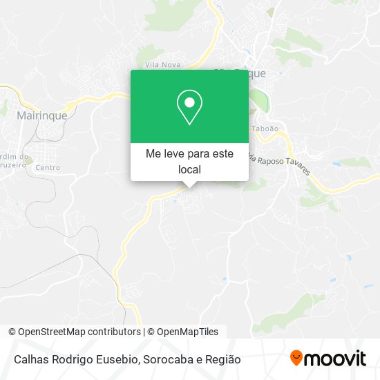 Calhas Rodrigo Eusebio mapa