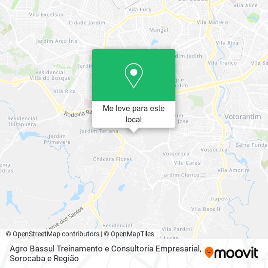 Agro Bassul Treinamento e Consultoria Empresarial mapa