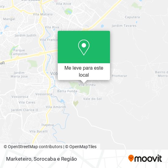 Marketeiro mapa