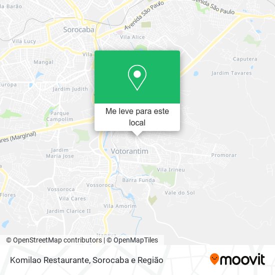 Komilao Restaurante mapa