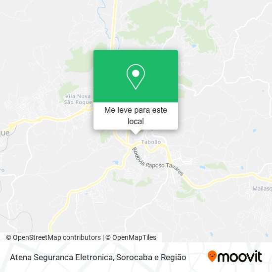 Atena Seguranca Eletronica mapa