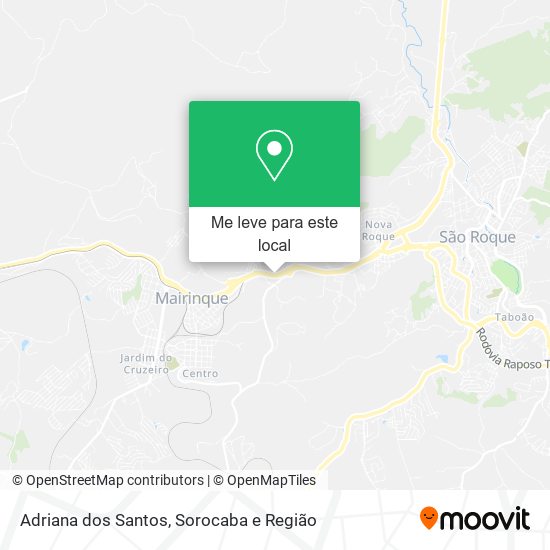 Adriana dos Santos mapa