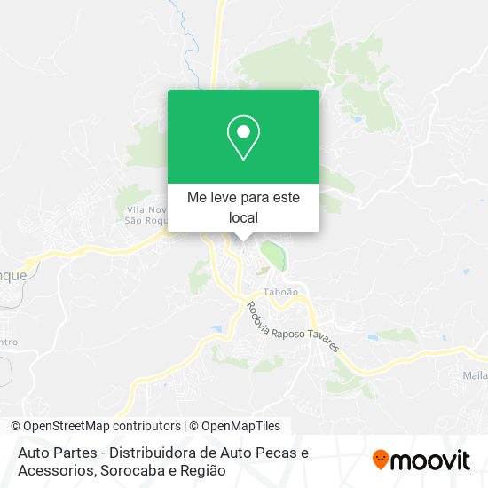 Auto Partes - Distribuidora de Auto Pecas e Acessorios mapa