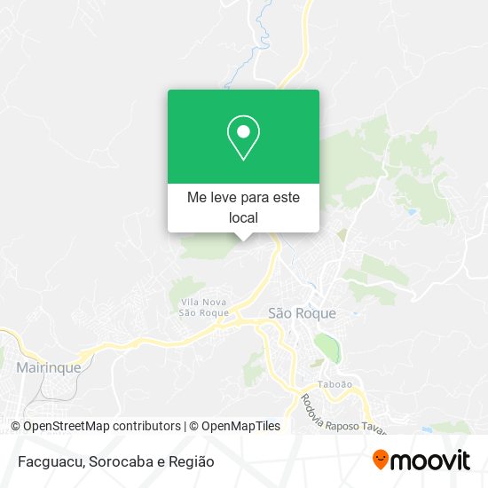 Facguacu mapa