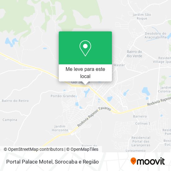 Portal Palace Motel mapa