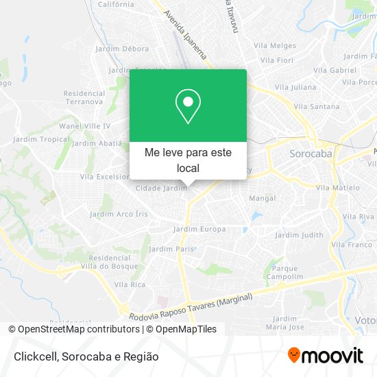 Clickcell mapa