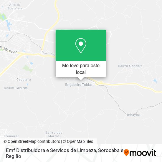 Emf Distribuidora e Servicos de Limpeza mapa