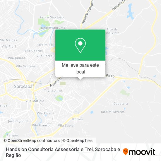 Hands on Consultoria Assessoria e Trei mapa