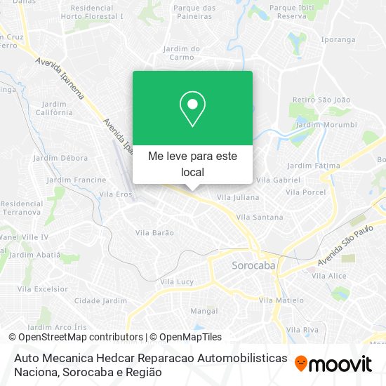 Auto Mecanica Hedcar Reparacao Automobilisticas Naciona mapa