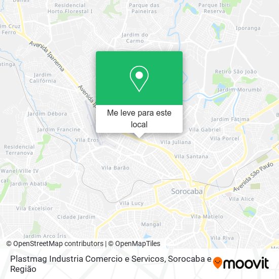 Plastmag Industria Comercio e Servicos mapa