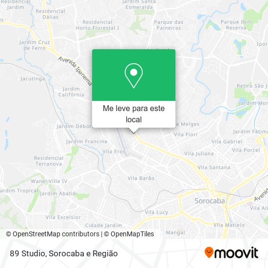 89 Studio mapa