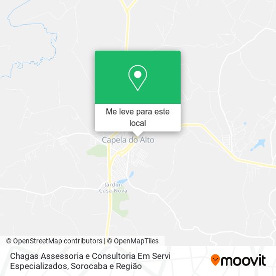 Chagas Assessoria e Consultoria Em Servi Especializados mapa