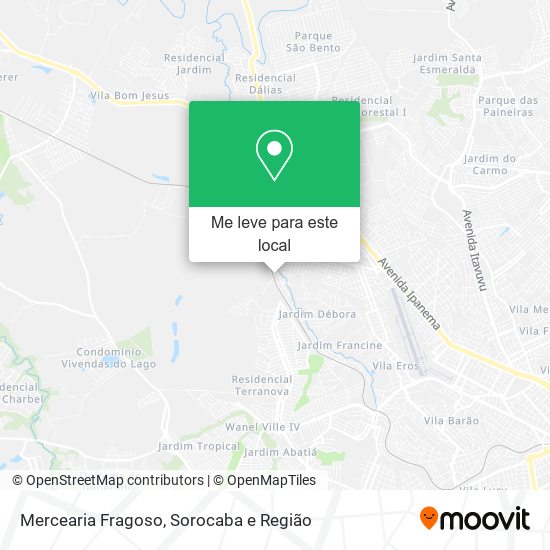 Mercearia Fragoso mapa