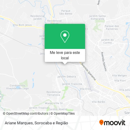 Ariane Marques mapa