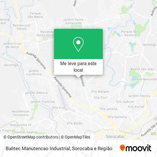 Balitec Manutencao Industrial mapa