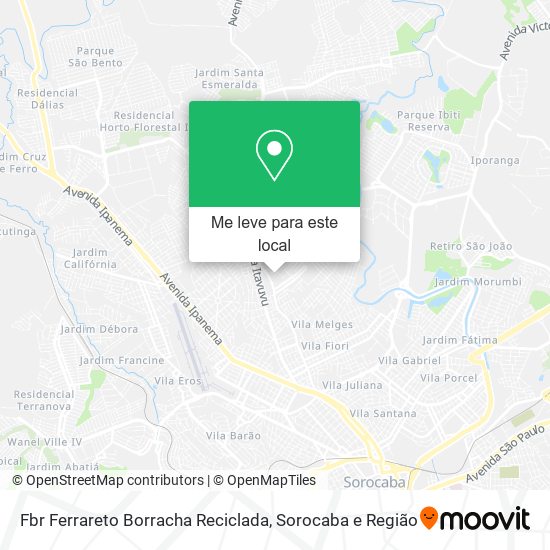 Fbr Ferrareto Borracha Reciclada mapa