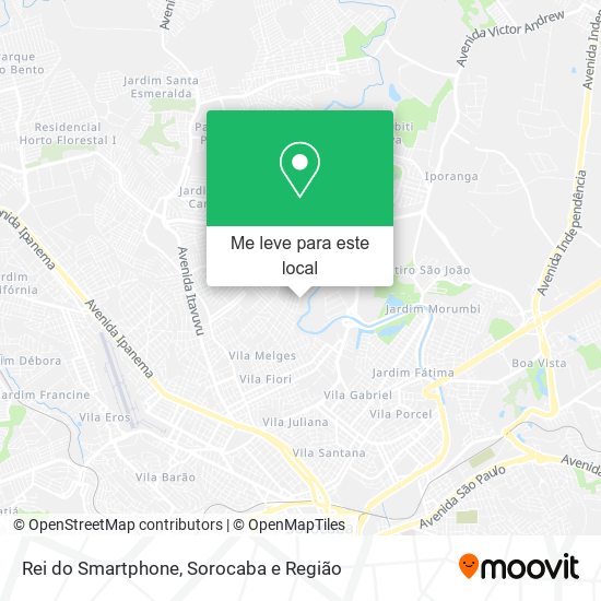 Rei do Smartphone mapa