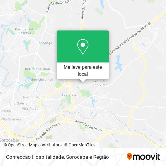 Confeccao Hospitalidade mapa