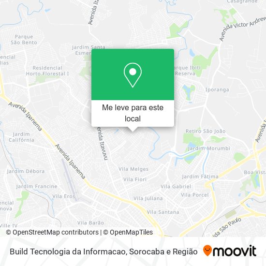 Build Tecnologia da Informacao mapa