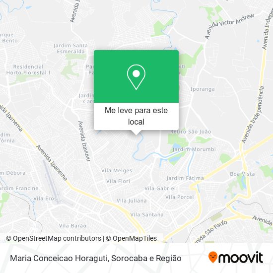 Maria Conceicao Horaguti mapa