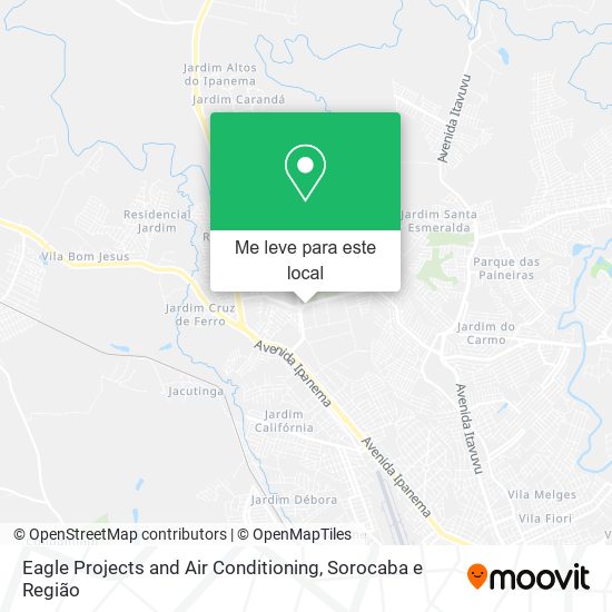 Eagle Projects and Air Conditioning mapa