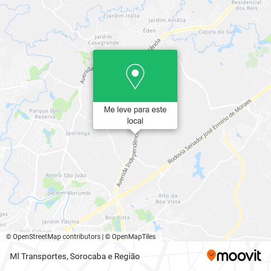 Ml Transportes mapa