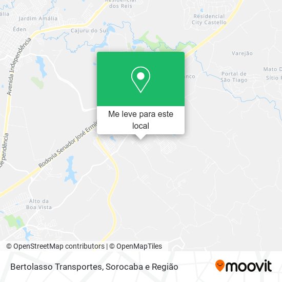 Bertolasso Transportes mapa