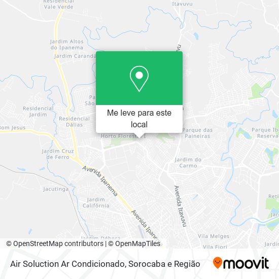 Air Soluction Ar Condicionado mapa