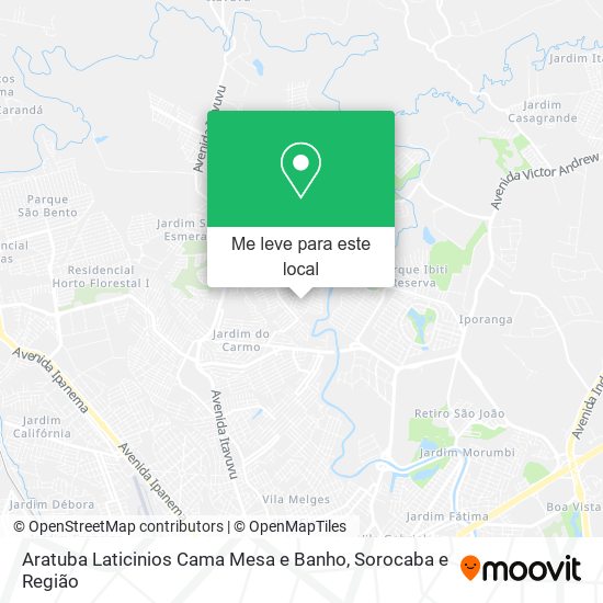 Aratuba Laticinios Cama Mesa e Banho mapa