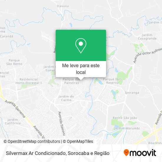 Silvermax Ar Condicionado mapa