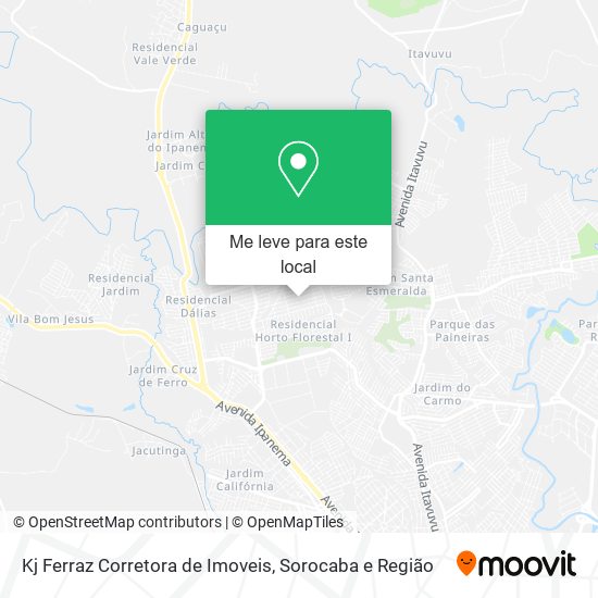 Kj Ferraz Corretora de Imoveis mapa