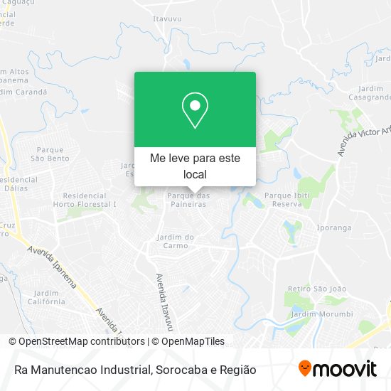 Ra Manutencao Industrial mapa