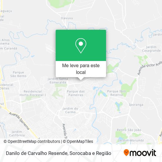 Danilo de Carvalho Resende mapa