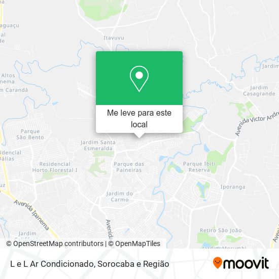 L e L Ar Condicionado mapa