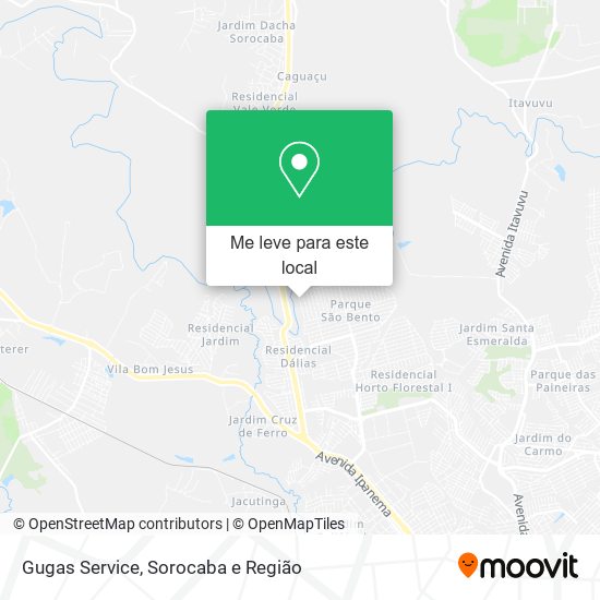 Gugas Service mapa