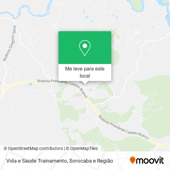 Vida e Saude Trainamento mapa